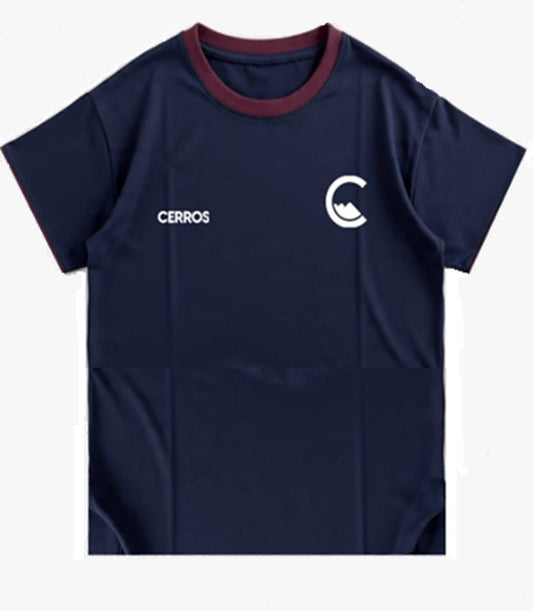 T-Shirt Deportiva Azul Oscura CERROS